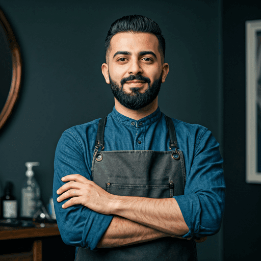 Said – professionell och välkomnande porträttbild